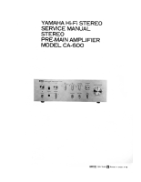 Yamaha CA-600-Service-Manual 